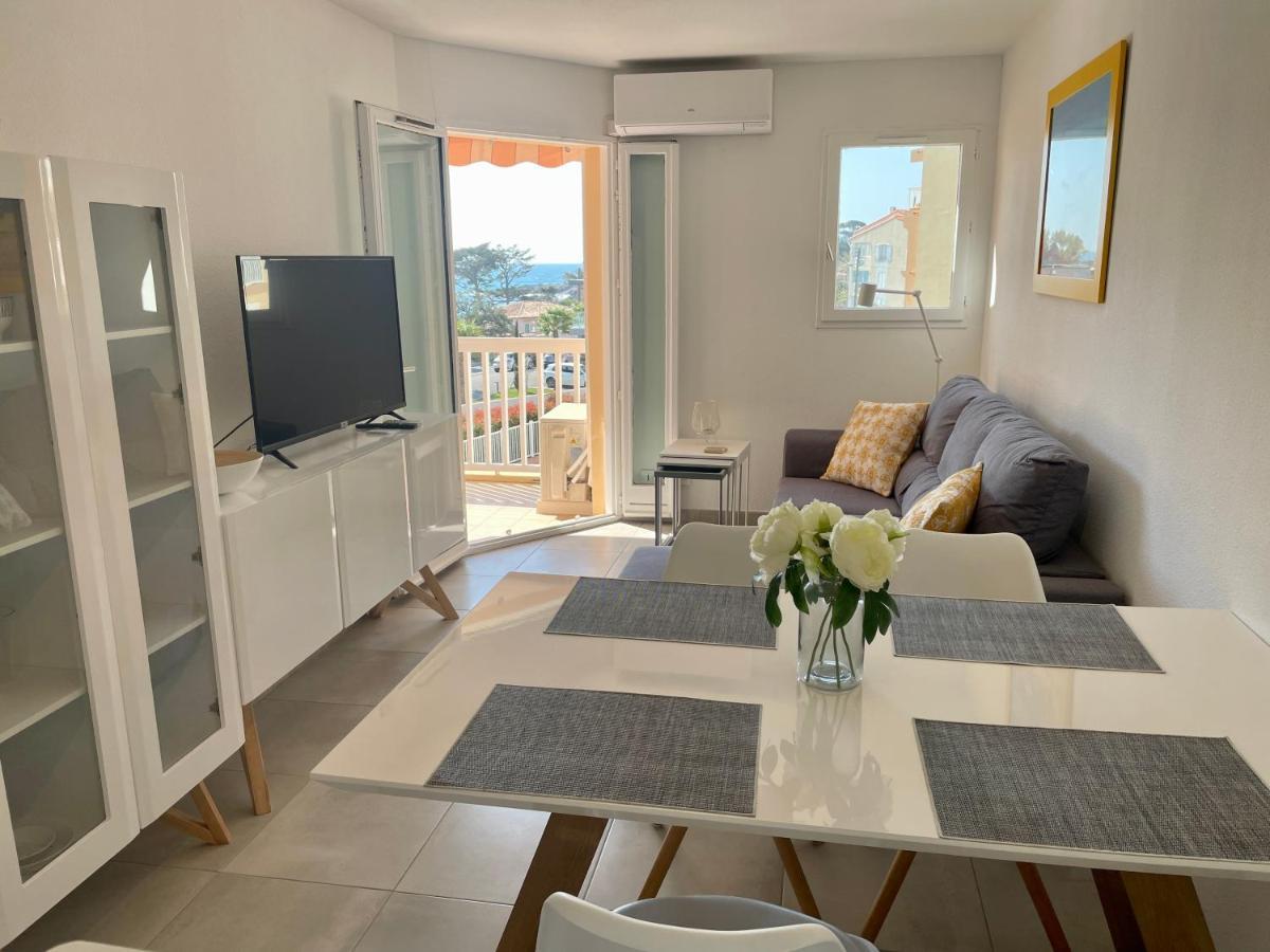 Apartment Newly Renovated Aircond-Wifi-Pool-Sea View-150M To Beaches- Сен-Глф Экстерьер фото
